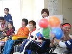 秋の大運動会！！　風船リレー